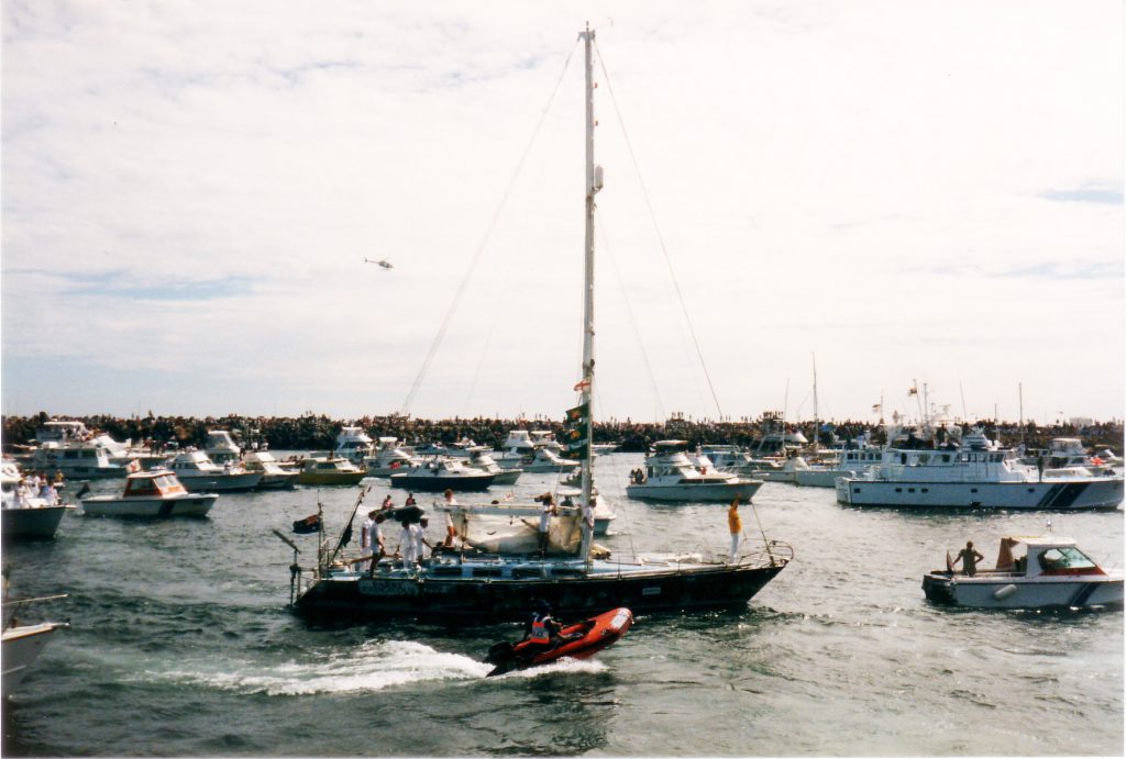 Parry Endeavour in Fremantle Harbour